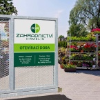 Cedule zahradnictví R+R